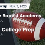 Football Game Recap: Holy Savior Menard Eagles vs. Calvary Baptist Academy Cavaliers