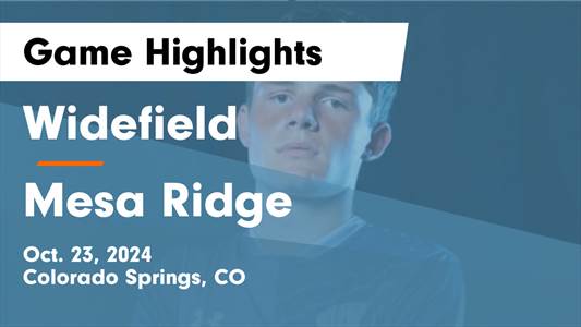 Soccer Recap: Widefield Takes a Loss