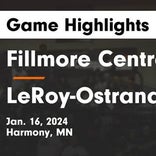 Basketball Game Preview: LeRoy-Ostrander Cardinals vs. Spring Grove Lions