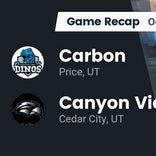 Football Game Recap: Canyon View Falcons vs. Grantsville Cowboys