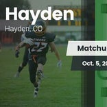 Football Game Recap: Rangely vs. Hayden