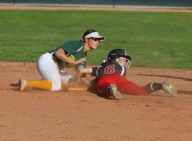 Marist's Kali Case slides in safe to second.