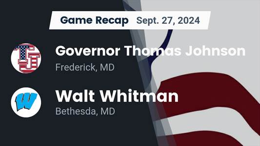 Football Game Preview: Governor Thomas Johnson Patriots vs. Sout