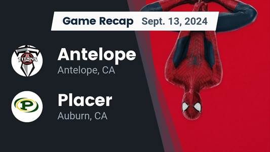 Football Recap: Antelope Piles Up the Points Against Mcclatchy