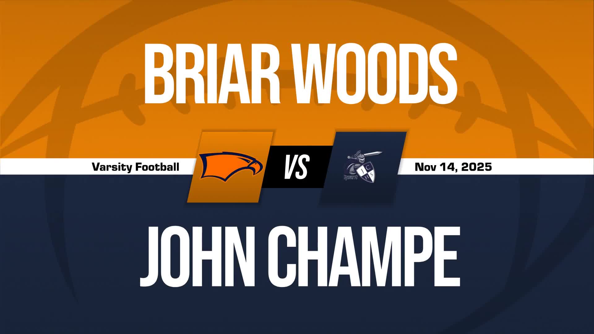 Football Game Preview: John Champe Knights vs. Stone Bridge Bulldogs
