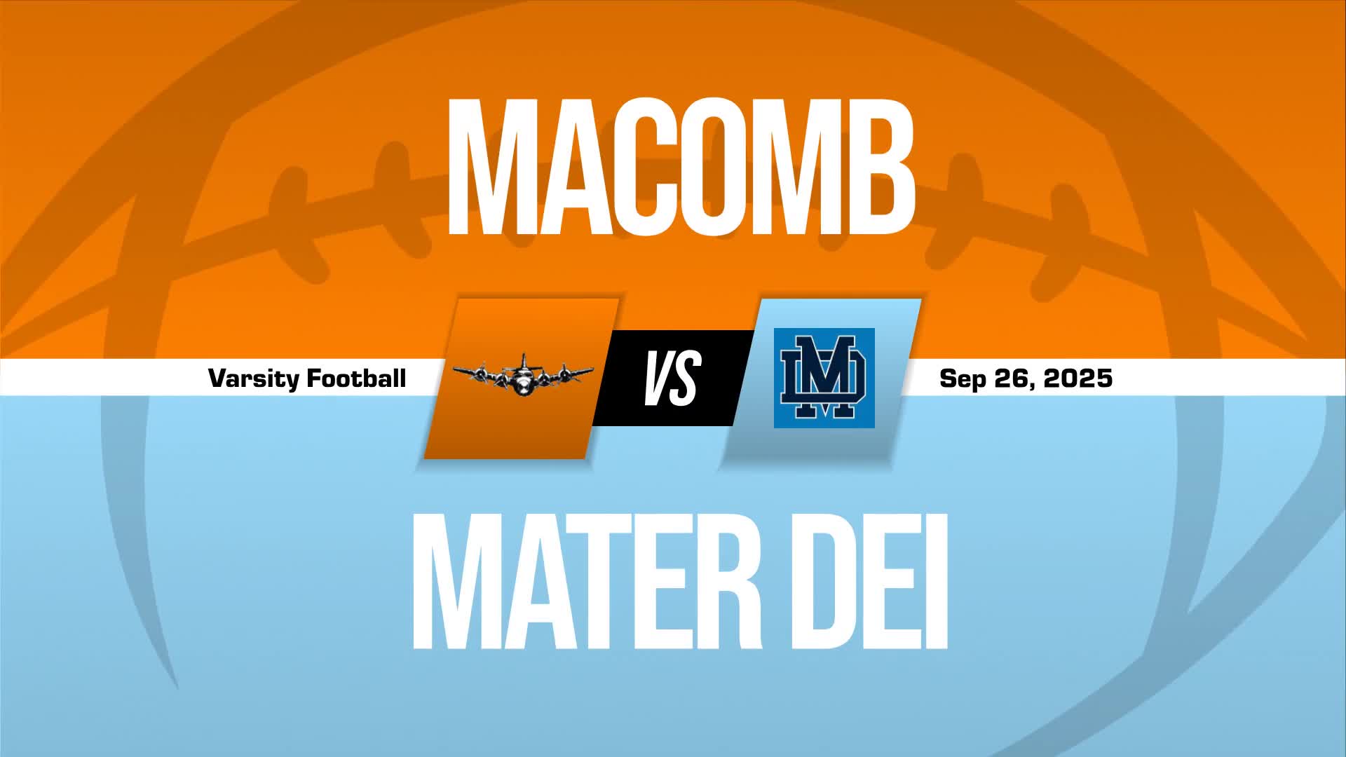 Football Recap: Macomb's Undefeated Season over After Six Games