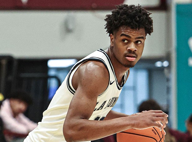 Top 15 Notre Dame commit Jalen Haralson averaged 14.3 points, 6.7 rebounds and 5.9 assists per contest for the Lakers last season. (Photo: Lonnie Webb)