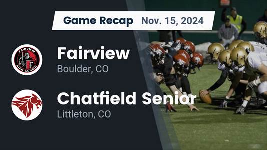 Football Recap: Fairview's Winning Streak Snapped at 12 Games