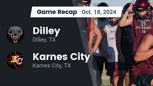 Football Recap: Dilley Piles Up the Points Against Nixon-Smiley