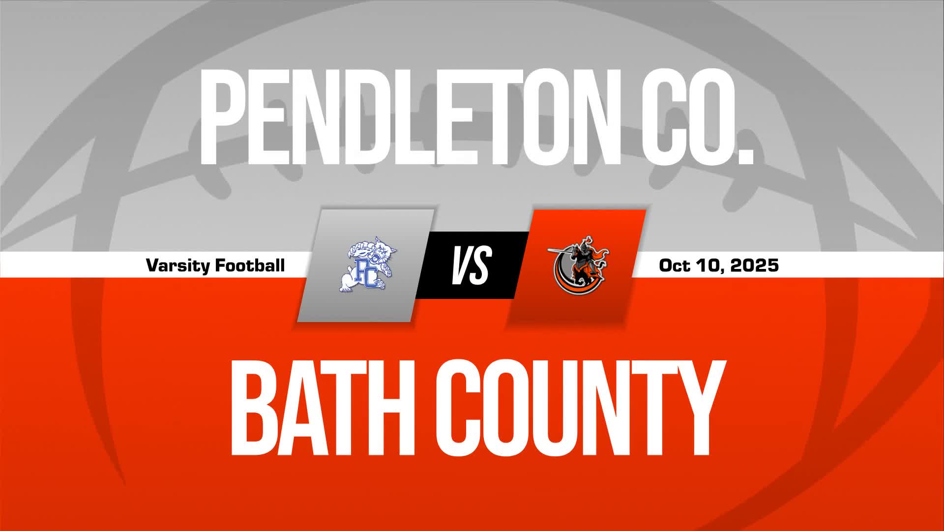 Football Recap: Bath County Wins Going Away Against Eastern Montgomery + How To Watch