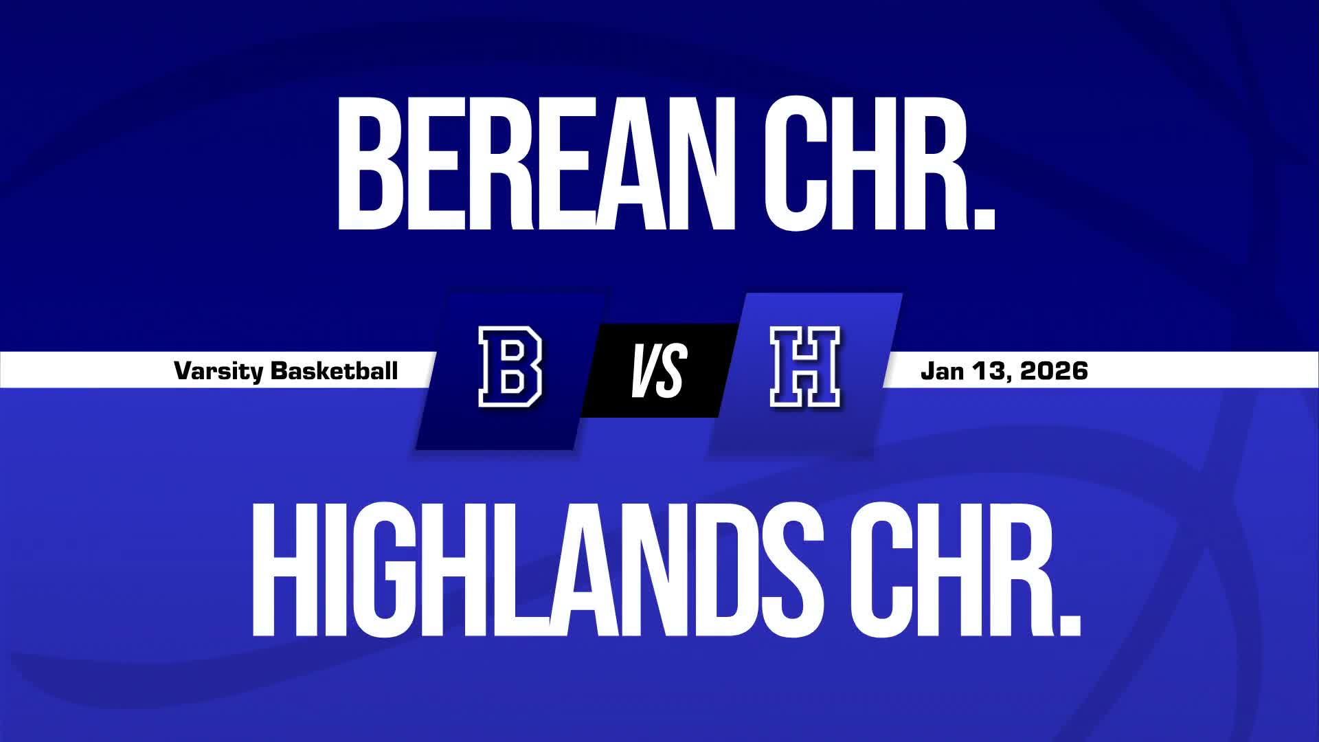 Basketball Recap: Highlands Christian Takes a Loss