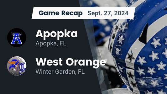 Football Recap: Apopka Comes Up Short