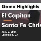 El Capitan faced Central in a playoff battle