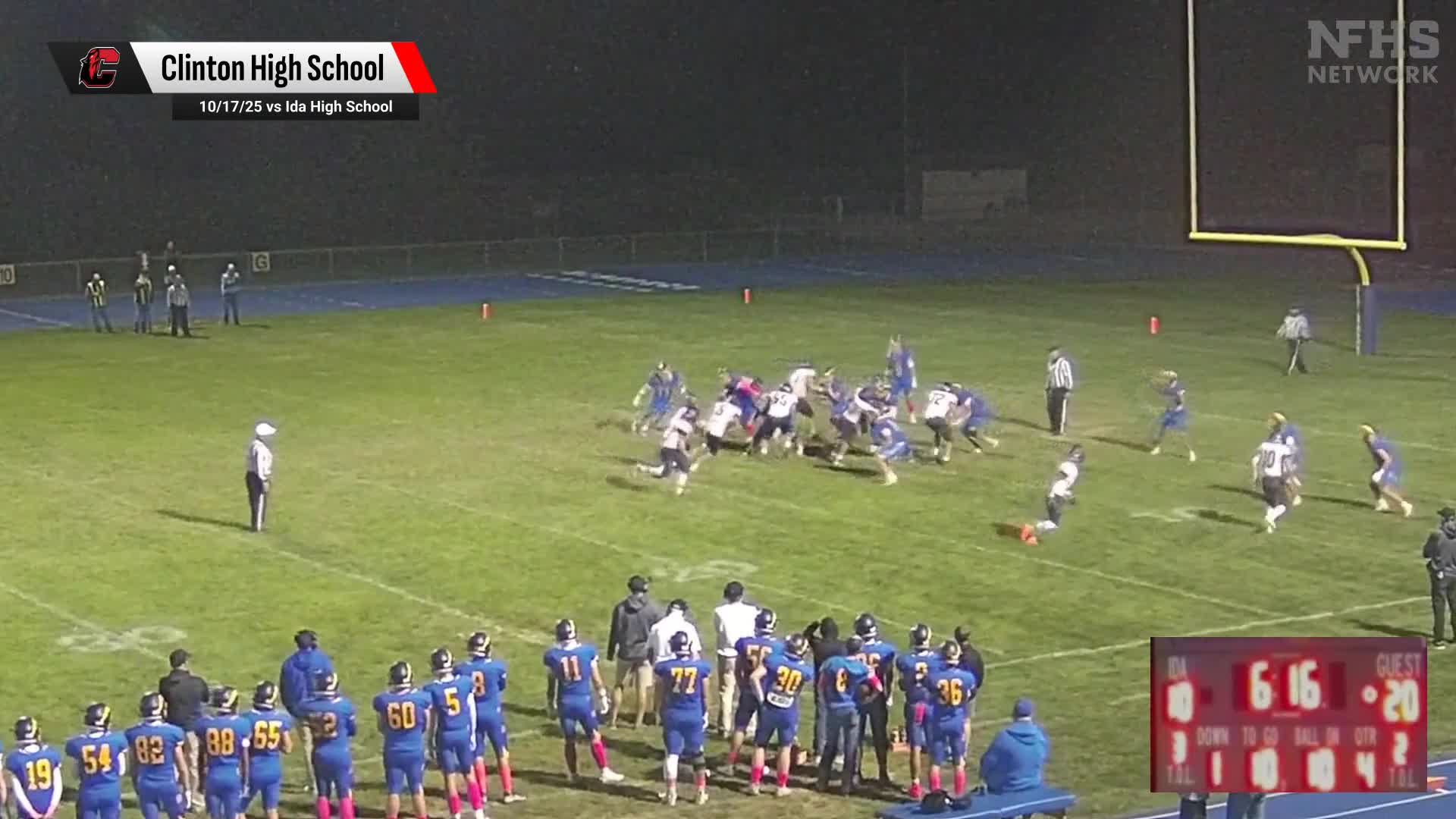 Football Game Preview: Clinton Redwolves vs. Whiteford Bobcats + How To Watch