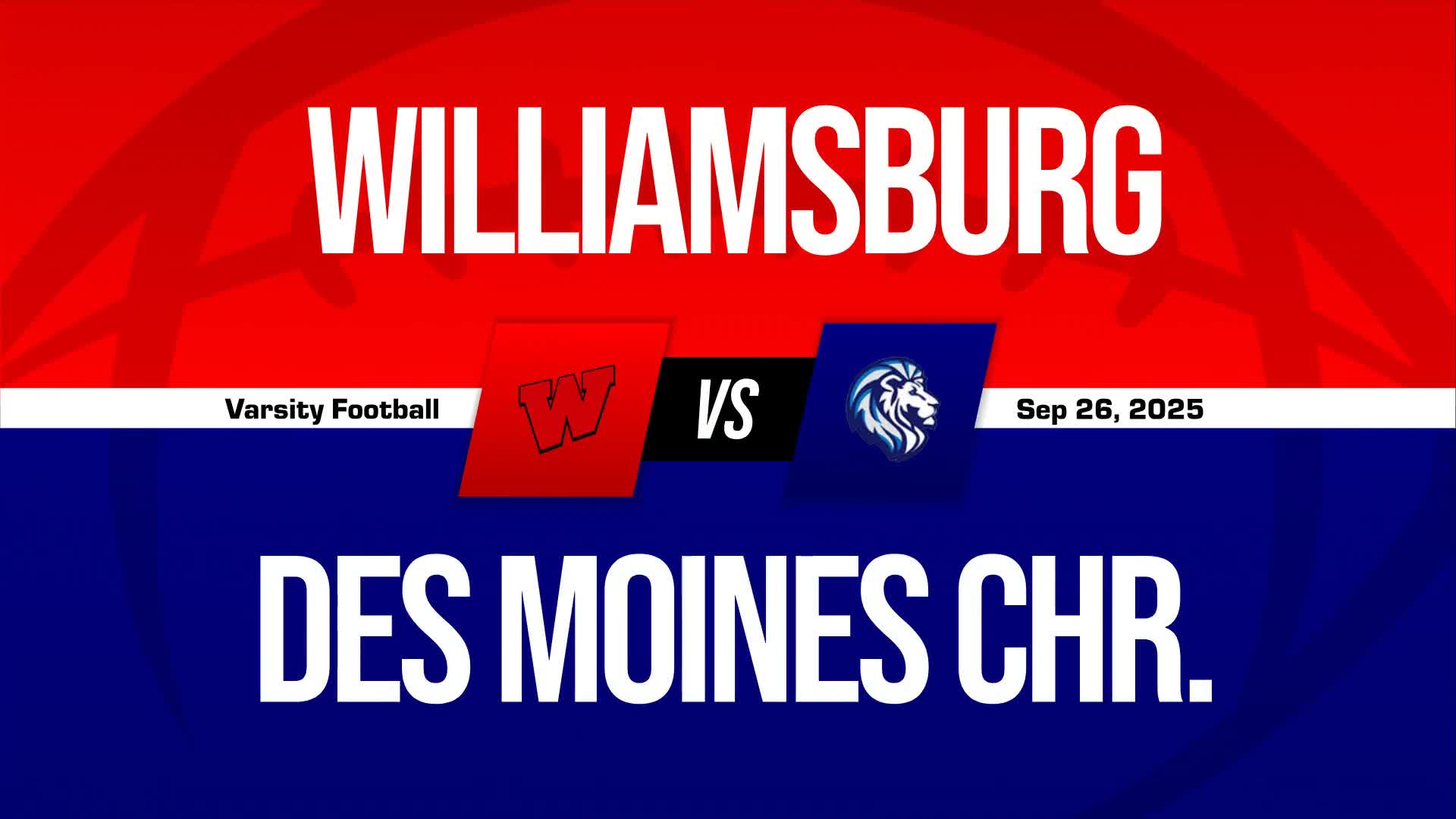 Football Recap: Williamsburg Takes a Loss