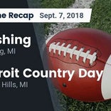 Football Game Preview: Detroit Country Day vs. Harrison