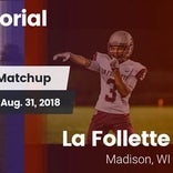 Football Game Recap: Beloit Memorial vs. La Follette