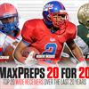 MaxPreps 20 for 20: Top 20 high school wide receivers over the last 20 years thumbnail