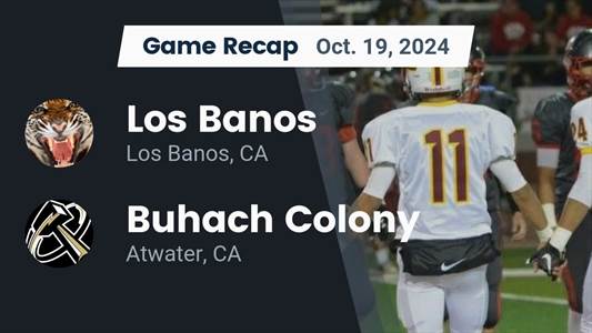 Football Recap: Buhach Colony Comes Up Short