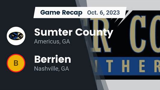 Football Game Recap: Sumter County Panthers vs. Worth County Rams