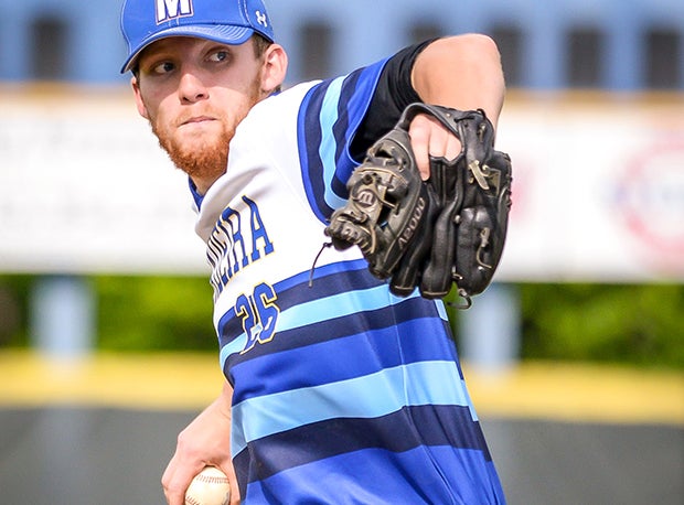 Madeira pitcher Sam Wirsing is up for this week's award after picking up a win over Summit Country Day in a D-III sectional final.