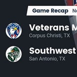 Football Game Recap: Southwest Dragons vs. Corpus Christi Veterans Memorial Eagles