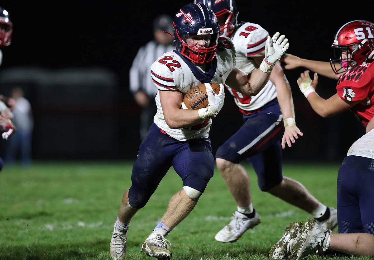 Grady Kinsey has nine 200-yard rushing games in his Indian Valley career. (Photo: Scott Iles)