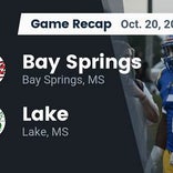 Bay Springs beats Lake for their eighth straight win