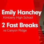 Softball Recap: Kimberly triumphant thanks to a strong effort from  Emily Hanchey