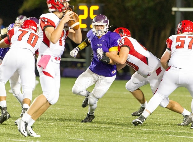 Logan Rudolph of Northwestern signed with Clemson.