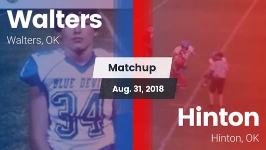 Football Game Recap: Walters vs. Hinton