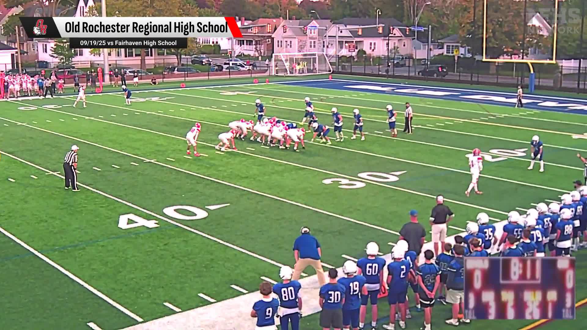 Football Recap: Thursday's  Loss Ends Old Rochester Regional's Winning Streak