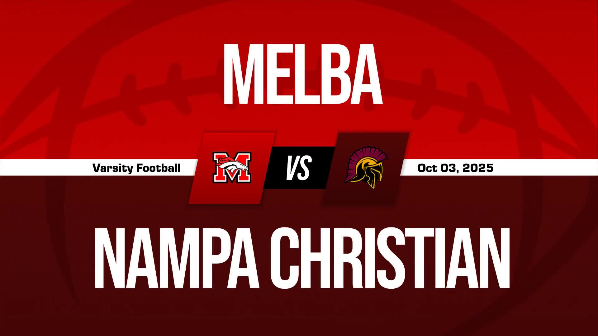 Football Game Preview: Melba Mustangs vs. Parma Panthers