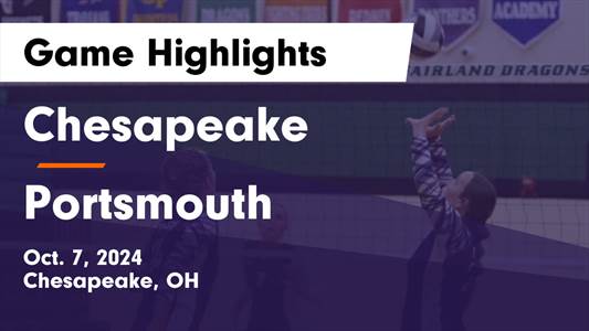 Volleyball Recap: Chesapeake Wins Going Away Against Portsmouth