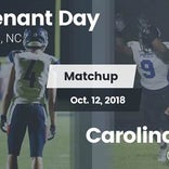 Football Game Recap: Carolina Pride vs. Covenant Day