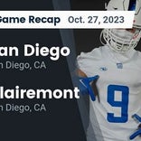 Football Game Recap: Clairemont Chieftains vs. San Diego Cavers