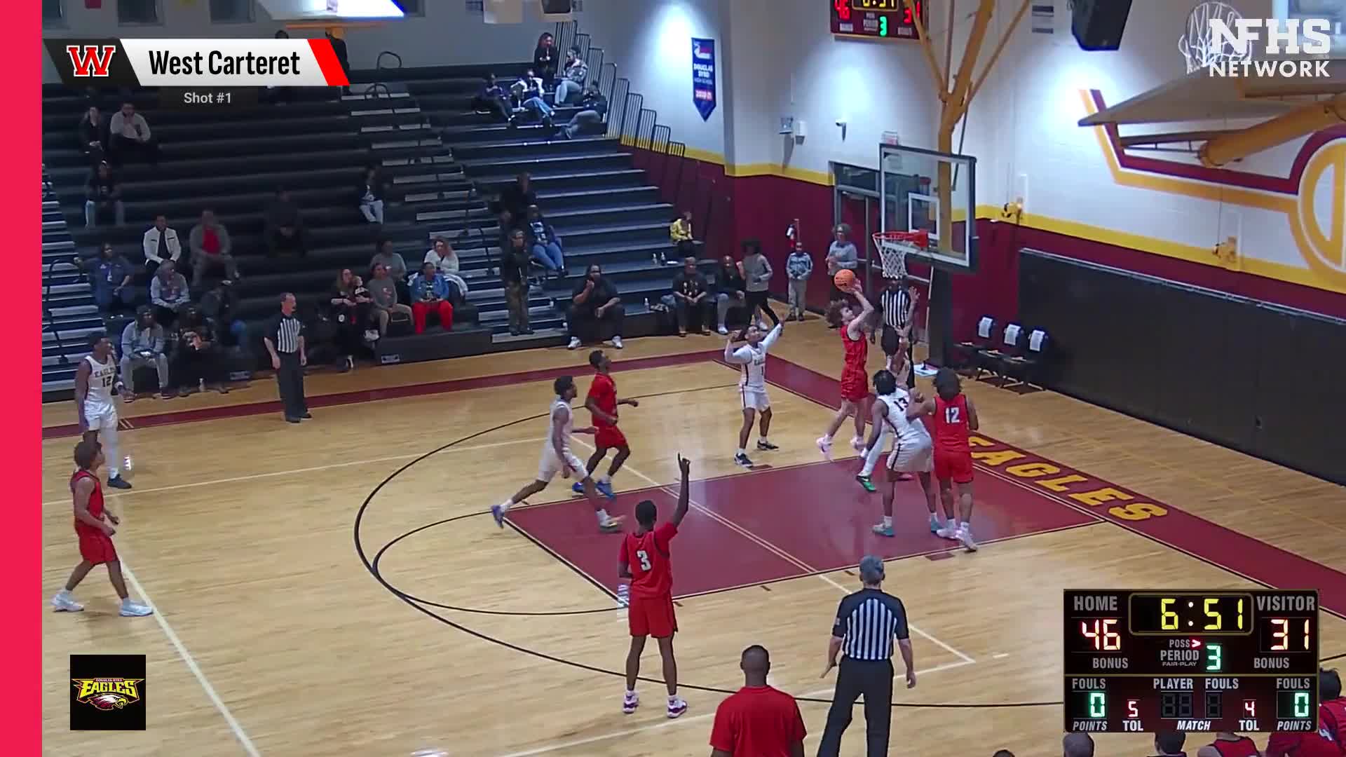 Basketball Recap: West Carteret Falls Short of Douglas Byrd in the Playoffs + How To Watch