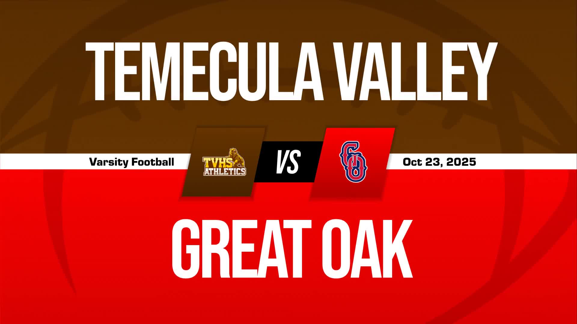 Football Game Preview: Temecula Valley Golden Bears vs. Irvine Vaqueros + How To Watch