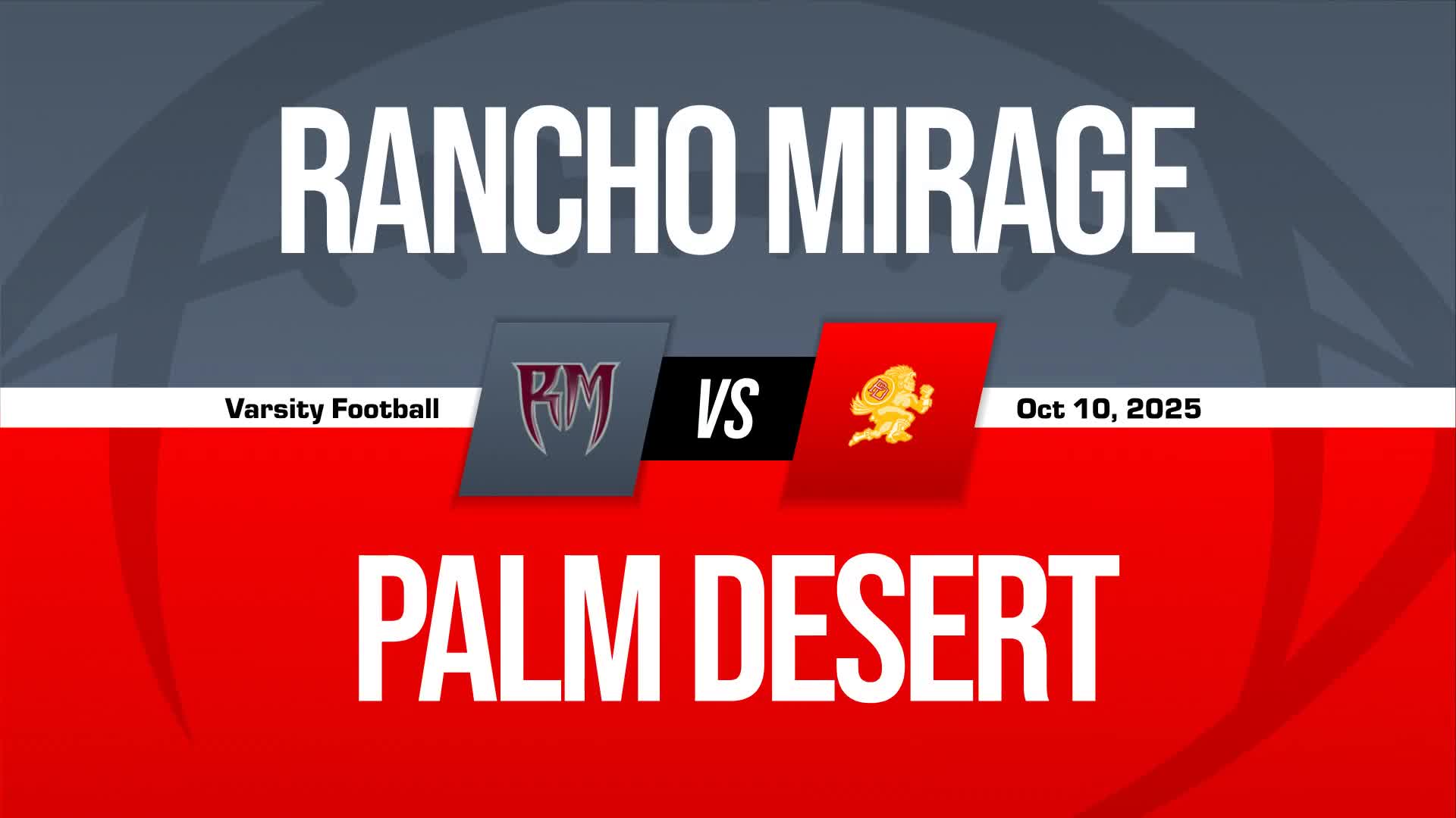 Football Recap: Jackson Bishop Leads Palm Desert's Defense  on T