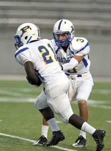 Pflugerville senior Adrian Dilworth
(21) rushed for more than 1,000 yards
and 12 touchdowns last season.