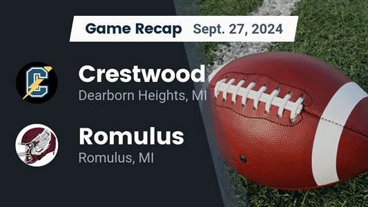 Football Recap: Romulus Falls Despite Strong Effort from  Torren
