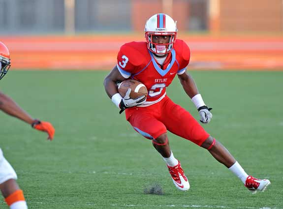 Skyline's Thomas Johnson is averaging more than 100 yards per game this season.