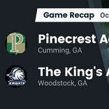 Football Game Recap: Pinecrest Academy Paladins vs. The King&#39;s Academy Knights
