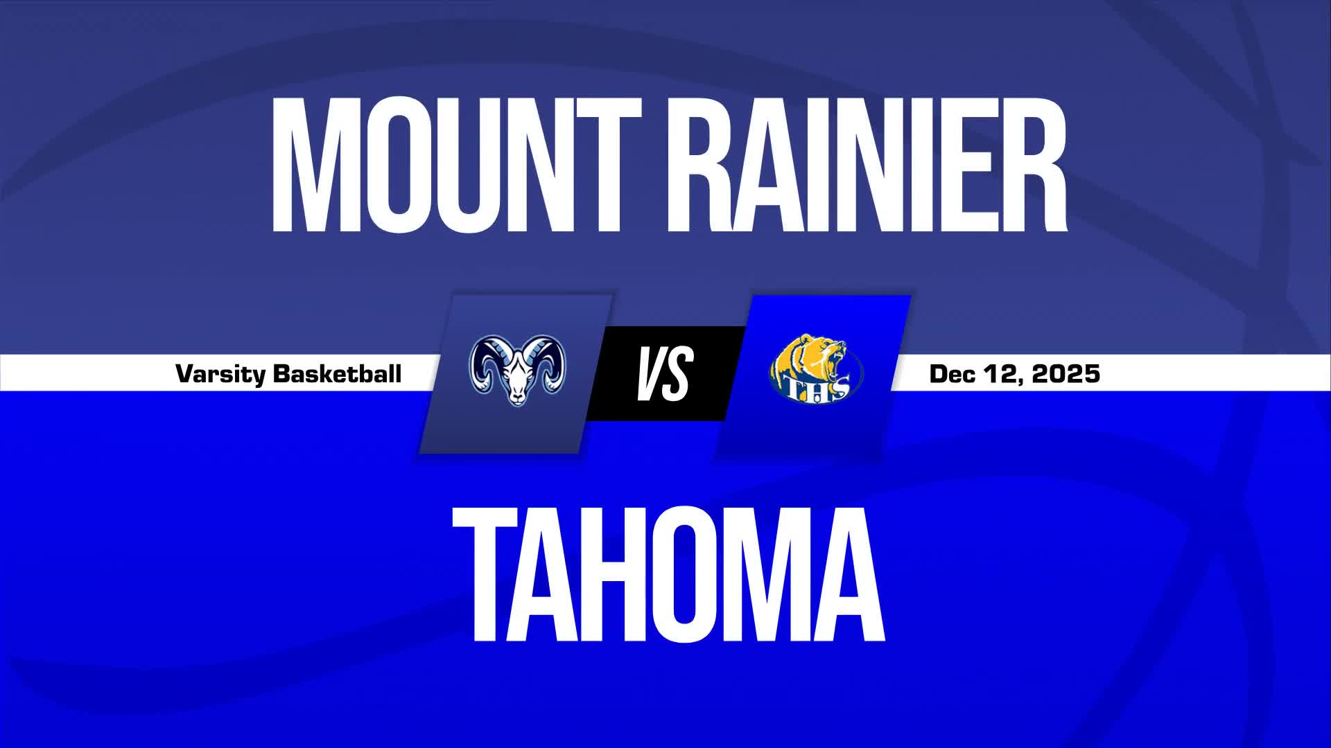 Tre Wohlhuter Game Report: vs Mt. Rainier + How To Watch