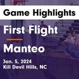 Basketball Recap: Hailey Stanley and  Abby Miles secure win for First Flight