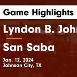 Johnson City vs. San Saba