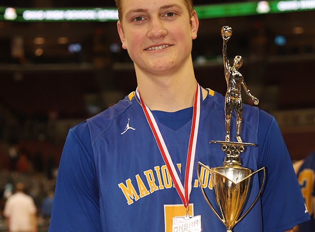 Senior Nathan Bruns (Findlay) and Marion Local are out to defend their 2018 D-IV state title.