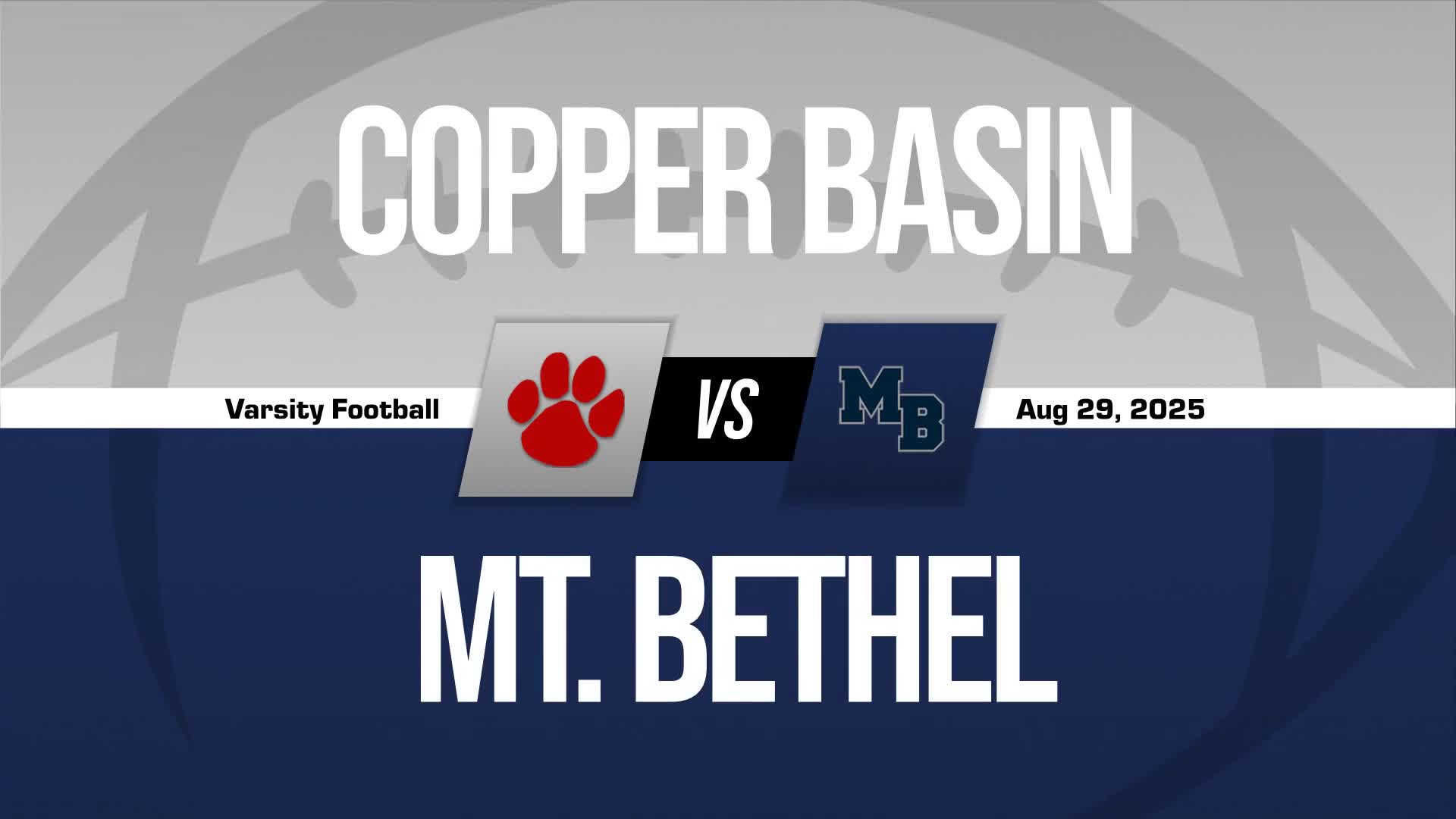Football Recap: Copper Basin Takes a Loss