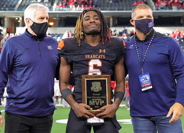 DeMarco Roberts was named the game's Offensive MVP after finishing with 255 yards rushing and six touchdowns.