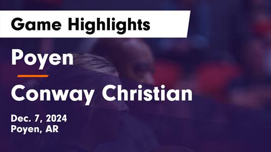 Basketball Recap: Conway Christian Extends Road Winning Streak to Three